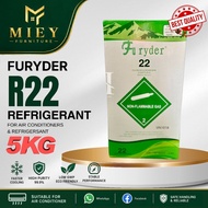 Gas Refrigerant Furyder R22 5KG | Gas Aircond R22 5kg | High Purity 99.9% | Untuk Air Conditioner & 