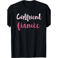 Couple Engagement Just Engaged T-Shirt Girlfriend Fiancee Gift Unisex T-Shirt Unisex Cotton Crew Nec