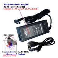 ADAPTOR CHARGER ACER ASPIRE Z3-451 Z5 451 SERIES 19V-3.22A 5.5*2.5MM Adaptor Charger PC Mini Intel N