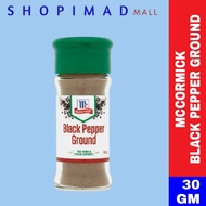 MCCORMICK BLACK PEPPER GROUND / SERBUK LADA HITAM [30GRAM]