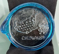 日本沖繩玻璃村購買 水晶玻璃杯墊  Buy crystal glass coasters at Ryukyu Glass Village in Japan.