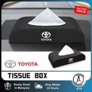 Toyota Tissue Box Leather Kotak Kertas Tisu holder Kereta Aksesori Car Acessories bodykit Corolla Cross Vios Yaris Altis