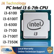PC Intel Core  i3 6100 6100T 6300 7100 7100T 7350K   /1151  LGA CPU Desktop Gen Processor <Used>