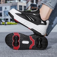 Kids Roller Skates Boys Four-wheel Detachable Wear-resistant Sports Shoes Girls Comfort Entertainmen