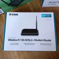 DLINK DSL-2730E Wireless N 150 ADSL2 + Modem Router