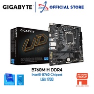 GIGABYTE B760M H D4 / DDR4 LGA1700 MOTHERBOARD COMBO INTEL I3-13100 / I5-12400 / 13400 / 14400 / I7-