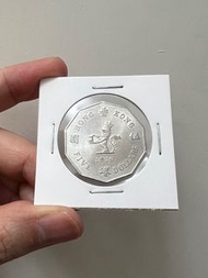 （79年伍圓）英女皇伊利沙伯二世 香港硬幣 1979年十角形伍圓 Government of Hong Kong coin Queen Elizabeth ll 1979 $5