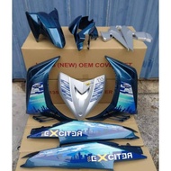 [NEW] COVER SET YAMAHA LC135 EXCITER DUSK BLUE 2020 (V1/V2/V3)