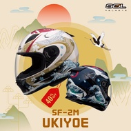 DOT Helmet Motor Cross Full Face  SF-2M UKIYOE  - SOL HELMET Exclusive Distributor