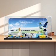 [Acrylic Anti-dust Box] Passenger Transport Airplane Acrylic Display Box Suitable for Lego 60367 Tra