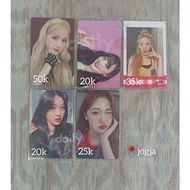 Pc OFFICIAL BAHIYYIH CHOERRY HEEJIN YVES KEP1ER LOONA SG22 SUMPACK20 TRADING CARD