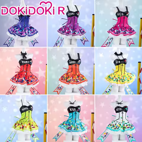 Honoka Kousaka Kotori Minami Tojo Nozomi Rin Hoshizora Cosplay Costume Anime LoveLive! Cosplay DokiD