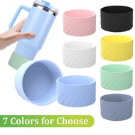 Silicone Boot Sleeve for Stanley Quencher 40 oz 30 oz Tumbler with Handle & for IceFlow 20oz 30oz, P