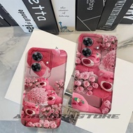 Realme Note 60 Note 50 C61 C63 C53 C51 C51s C55 Silicone - B3ar P1nk Motif - Fashion Case - Custom C