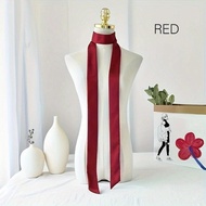 Silk Scarf Panjang 2M Syal Satin Polos/Scarf Leher Syal Wanita Neck Scarf Syal Selendang Panjang Ban