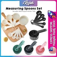 [iRojak] 10pcs Measuring Cups Measurement Spoon Teaspoon Tablespoon Baking Tools 量勺 Sudu Penyukat Te