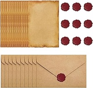 Aweisile Vintage Writing Paper Set Vintage Letter Paper with Envelope Set Vintage Letter Paper Vinta