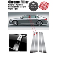 BMW E-65 E-66 Chrome Pillar (4 pcs)