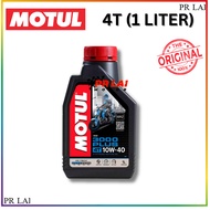 MOTUL 3000 PLUS 4T 10W40 with oil filter x1 pcs 1L HC-TECH Motorcycle Engine Minyak Hitam 1 Liter