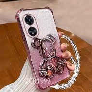 【New】Casing OPPO A17 A18 A38 4G A97 TPU phone case Four Corner Anti Fall Advanced Transparent Bracke