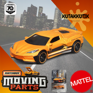Matchbox Moving Parts Mobil Sport 2020 Chevy Corvette Orange Special Edition