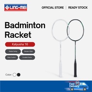[LING-MEI] Ling-Mei Katyusha 16 Badminton Racket | Power & Control | (5U G6) 30LBS Max Tension