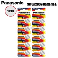 exciting▨10PCS/lot PANASONIC Original CR2032 Button Cell Battery 3V Lithium Batteries CR 2032 for Wa