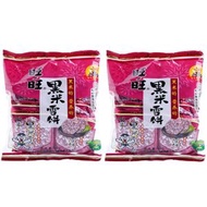 2袋賣 休閒家居小點心 餅乾 旺旺黑米雪餅 （84g  黑米雪餅）