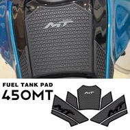 for CF MOTO 450MT Fuel Tank Pad 450 MT Accessories Motorcycle Knee Grip Decals Fuel IBEX450 Oil Anti