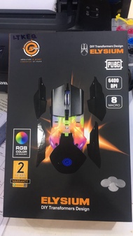 NEOLUTION E-SPORT MOUSE (เมาส์) ELYSIUM RGB HUANO SWITCH