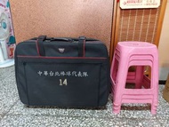 1991年 中華台北棒球代表隊行李箱 日本愛可樂 ECHOLAC行李箱 23*71*53公分