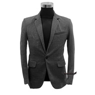 blazer pria blezer pria jas pria abu tua tebal slimfit casual formal blazer