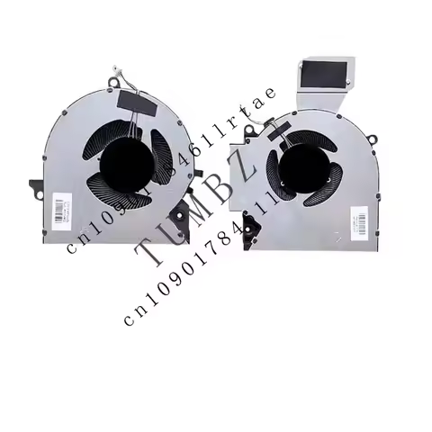 SJ Cooling Fan for HP OMEN 16-B 16-C TPN-Q265 Q267 M75487-001 M75488-001 M75483-001