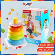 Kijoy Fisher Price Rainbow Tower Baby Rock A Stack / Baby Toy / Baby Stack