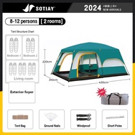 Khemah Camping Waterproof Besar Camping Tent 8 Person Automatic Outdoor Camping Tent Khemah Camping