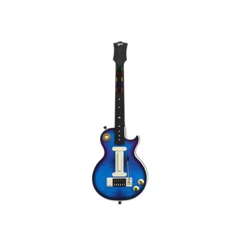 Gibson Les Paul Guitar Controller Blueberry Burst Pro Multi Platform Gaming Controller with Premium 