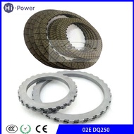 DQ250 DSG 02E Transmission Clutch Friction Plate /Steel plate kit For Audi A3 Q3 TT Skoda VW Beetle 