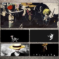 Anime O-One Piece Monkey D Luffy Mousepad Large Gaming Mouse Pad LockEdge Thickened Computer Keyboard Table Desk Mat