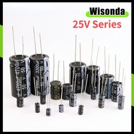 Aluminum Electrolytic Capacitor 25V 10UF 47UF 100UF 220UF 470UF 680UF 1000UF 2200UF 4700UF