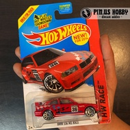 MERAH HOT WHEELS BMW E36 M3 RACE RED ORIGINAL MATTEL DIECAST HOTWHEELS BMW E36 M3 RED / RED