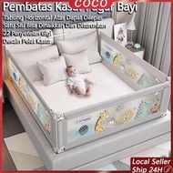 Diskon Baby Bedrail Bed Guard Rail Pagar Bayi Anak Pengaman Kasur Bayi