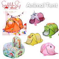 SimplyYou.SG [SG SELLER] Children Tent Animal Tent High Quality Indoor Outdoor Lightweight Kids Play Tent House