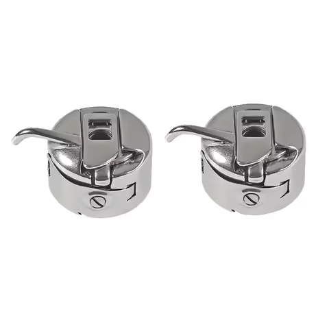 Metal Bobbins Case Sewing Machine Stainless Steel Reverse Bobbin Box for Singer Brother Janome House