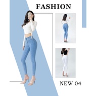 919 Jeans Jeans women's high-waisted nine-point pants spring and summer new slimming elastic slim