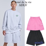 acme de la vie ADLV SCRIPT LOGO PRINTING CARGO SHORT PANTS