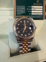 Used Rolex Oyster Perpetual Datejust 鑽石錶面 116233