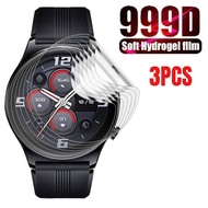 3PCS Full Cover HD Clear Soft Hydrogel Film For Honor Watch GS 5 4 3 3i Pro Oil-Proof Waterproof Sof