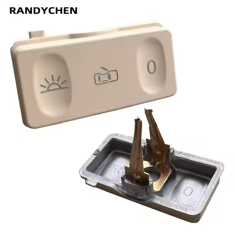 x1 Roof Reading Light Switch Button Trim For VW Golf 5 MK6 GTI Jetta 6 A5 Passat B6 Tiguan 5N Touran