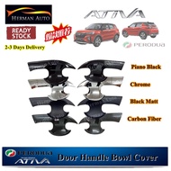 HermanAuto Perodua Ativa Car Door Handle Bowl Cover Accessories