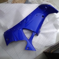 cover M/P supra x 125 biru kiri. 64450-KTM-850SBM